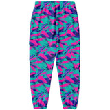 Pantalones deportivos unisex de moda con diseño de grafiti de Rad Palm 