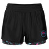 Load image into Gallery viewer, Rad Palm Neon Attack Women&#39;s 2 in 1 Shorts