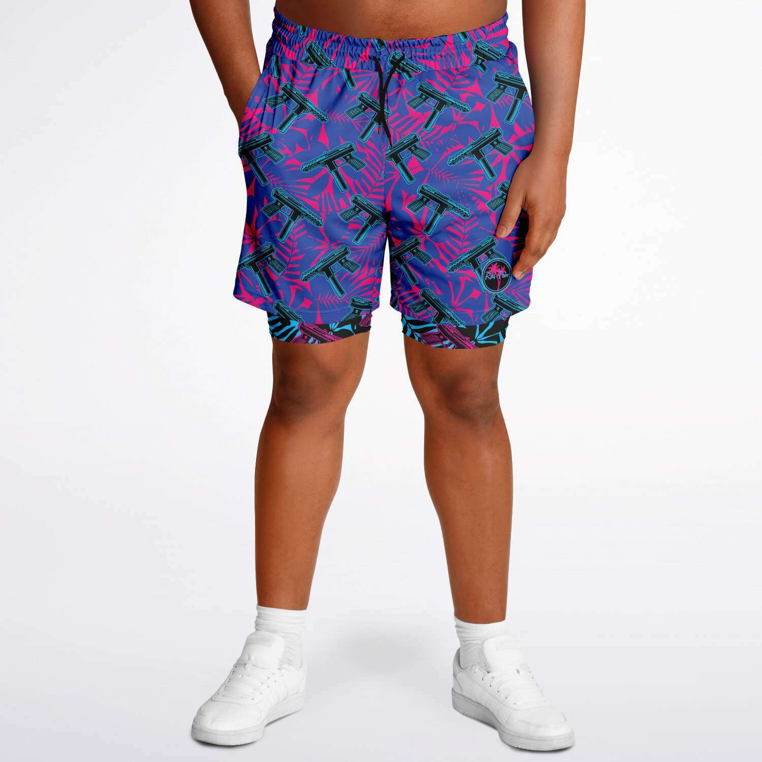 Pantalones cortos 2 en 1 Rad Palm 9 Lives 