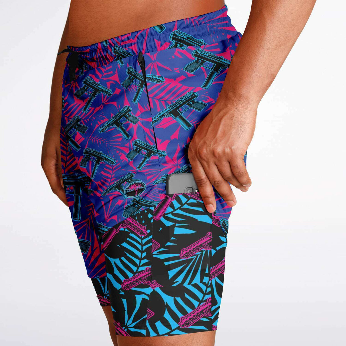 Rad Palm 9 Lives 2 in 1 Shorts