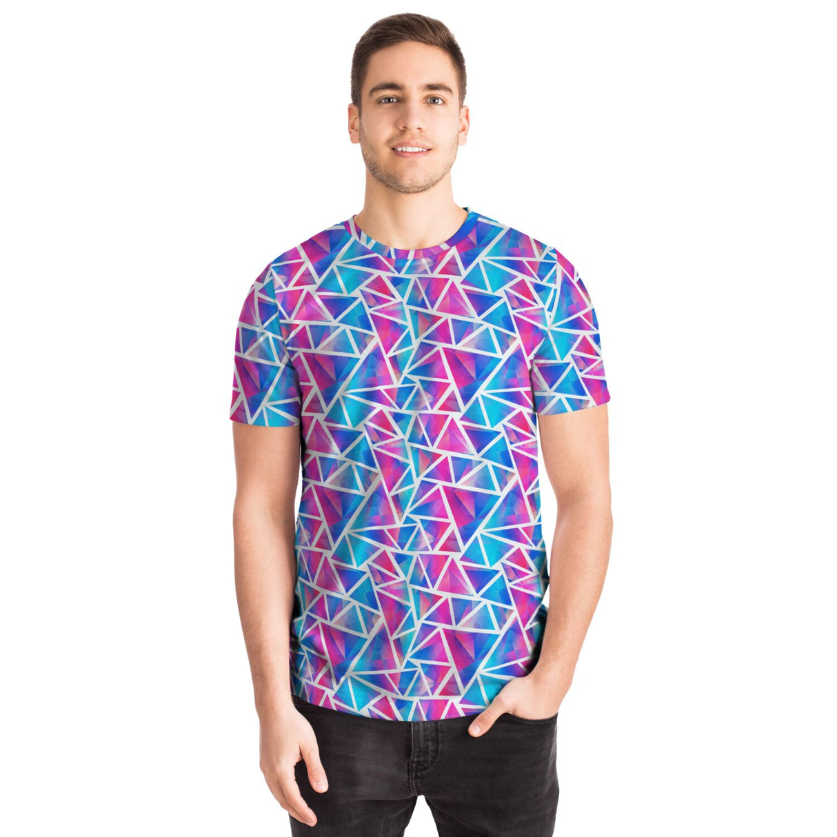 Camiseta unisex fractal de Rad Palm 