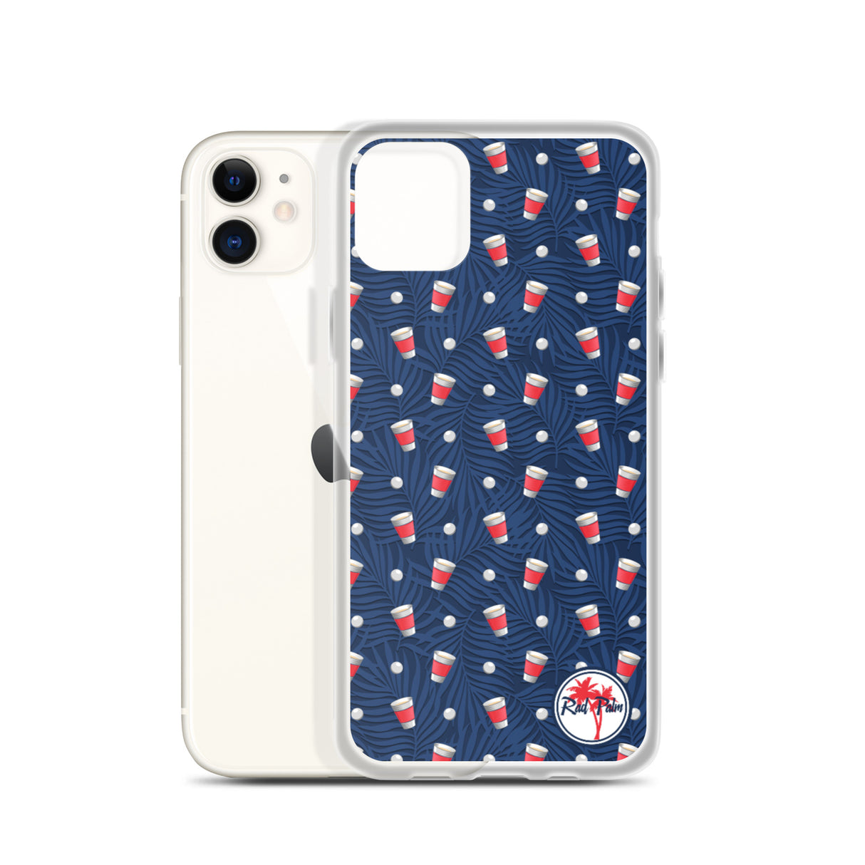 Funda para iPhone con temática de Beer Pong