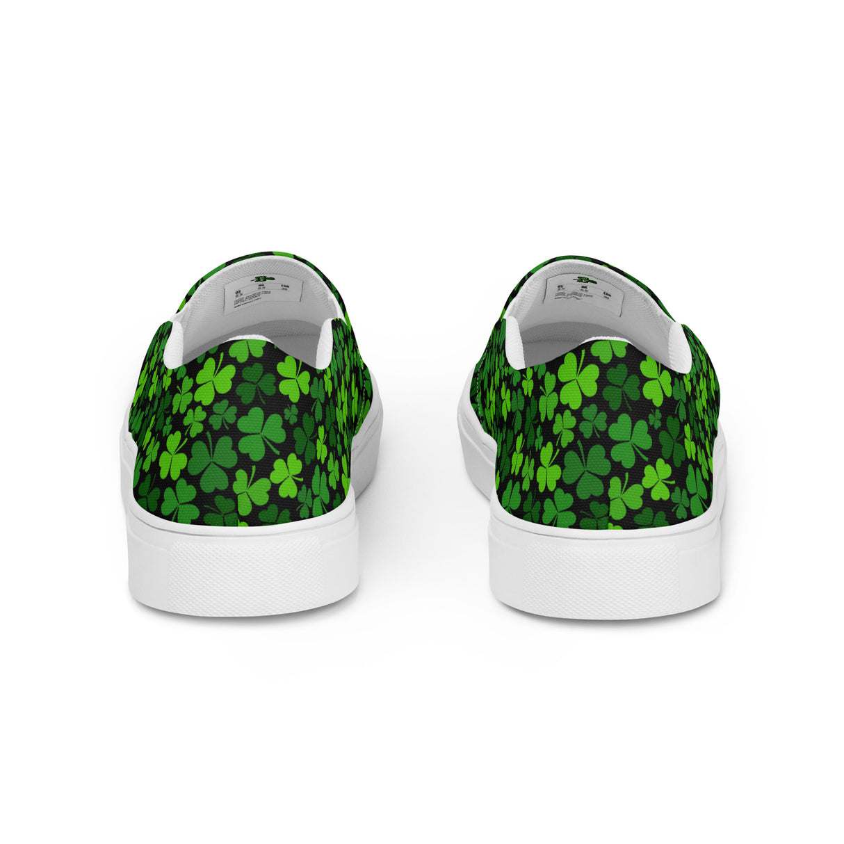 Rad Palm St. Patrick's Day Men’s Slip-On Canvas Shoes