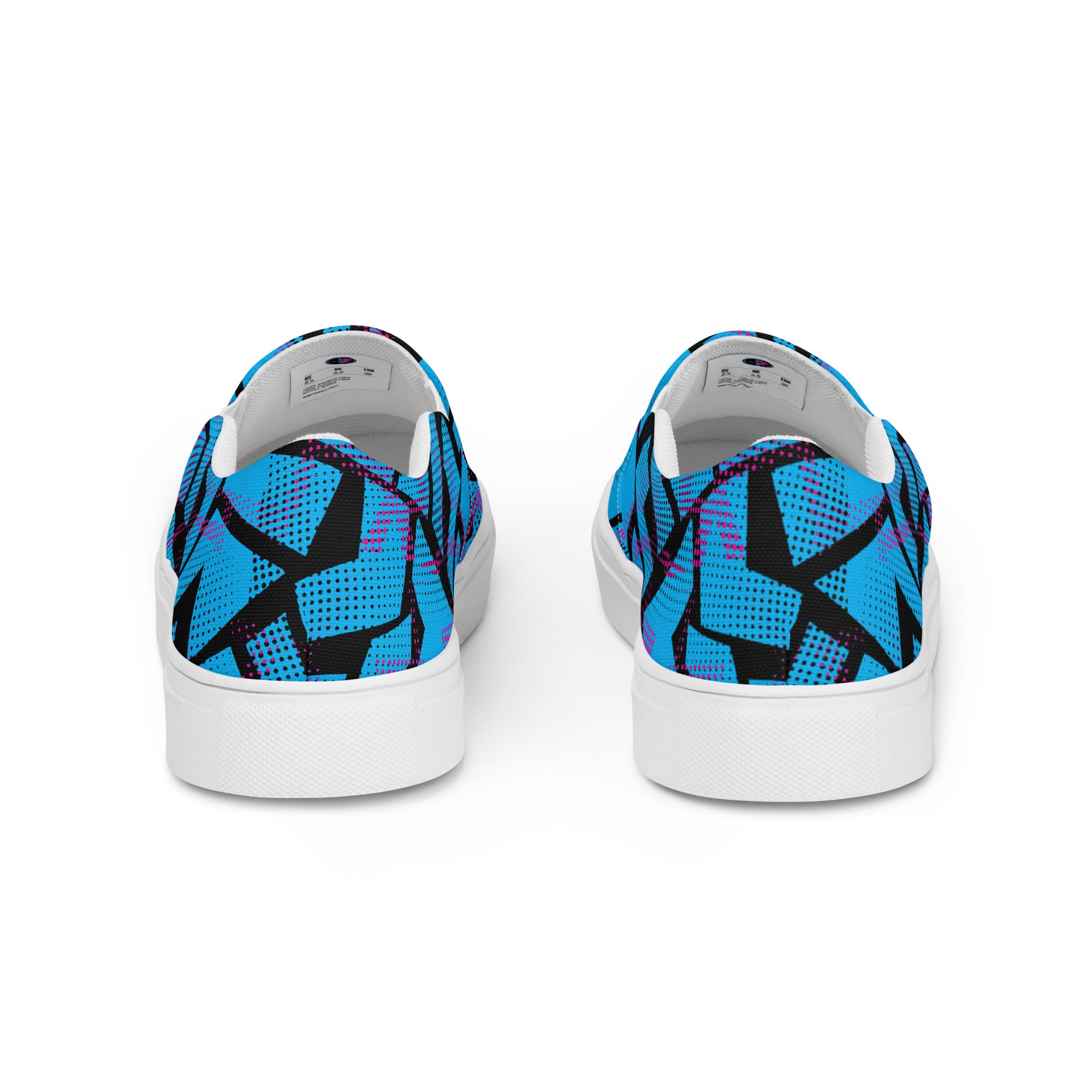 Rad Palm 2023 Blue Men’s Slip-On Canvas Shoes