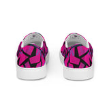 Rad Palm 2023 Pink Men's Slip-On Canvas Shoes