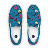 Load image into Gallery viewer, Rad Palm 1985 Blue Men’s Slip-On Canvas Shoes