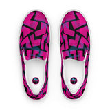 Rad Palm 2023 Pink Men's Slip-On Canvas Shoes