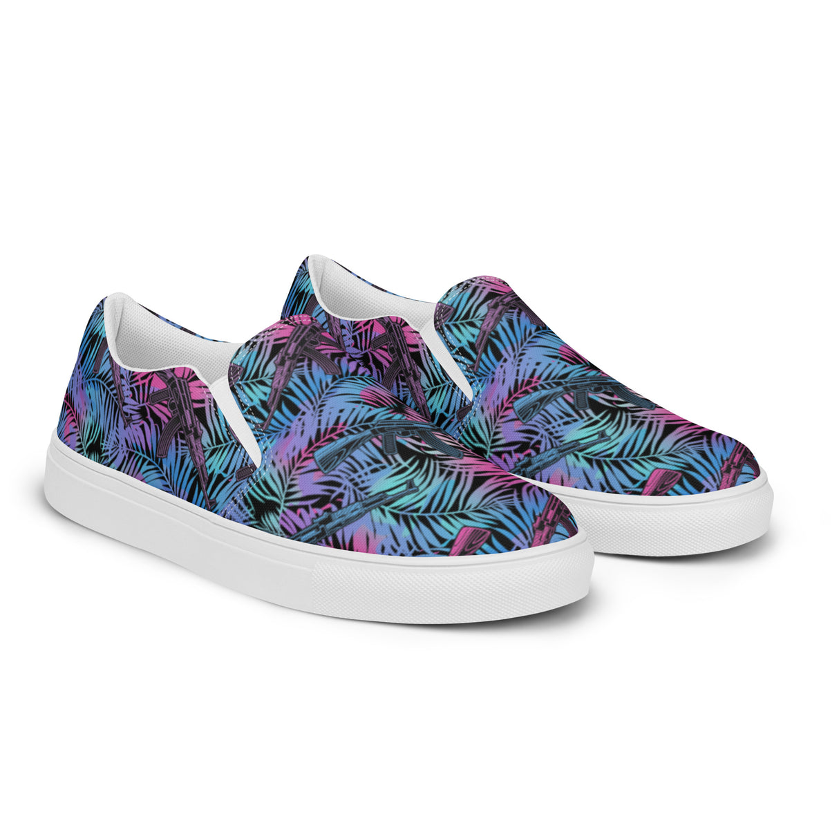 Rad Palm AK Madness Men’s Slip On Canvas Shoes