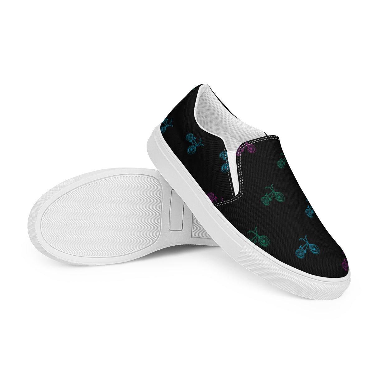 Rad Palm BMX Men’s Slip-On Canvas Shoes