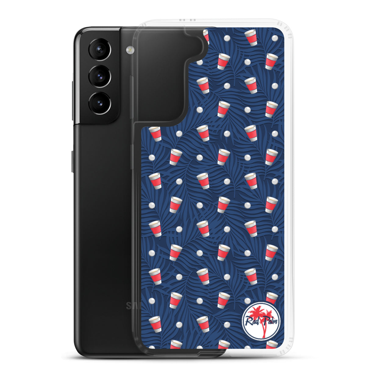 Funda para Samsung con temática de Beer Pong