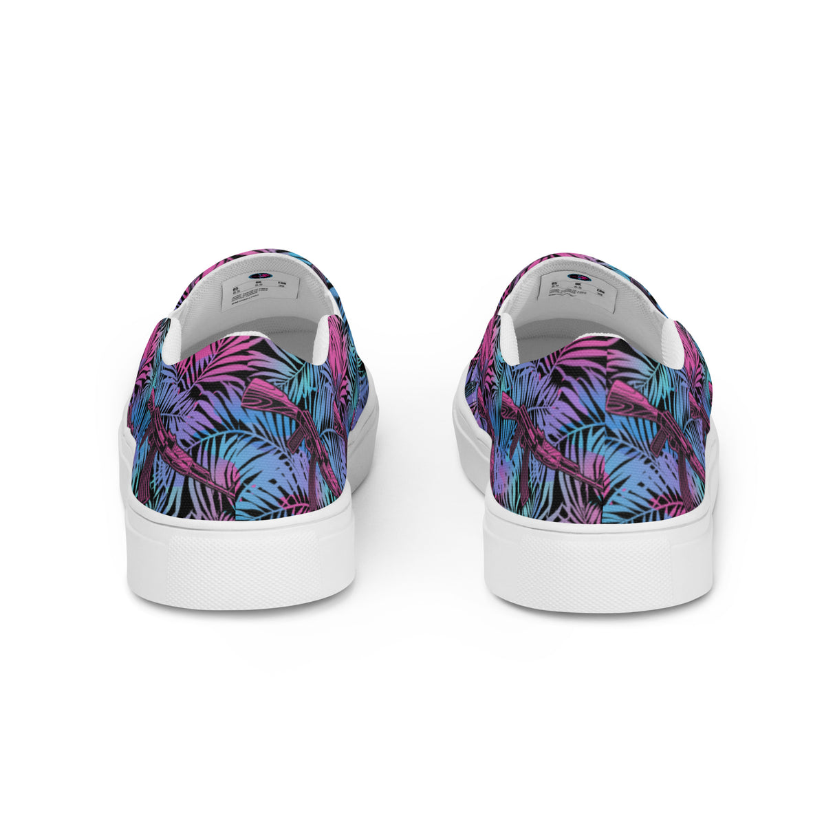 Rad Palm AK Madness Women's Slip On Canvas Shoes