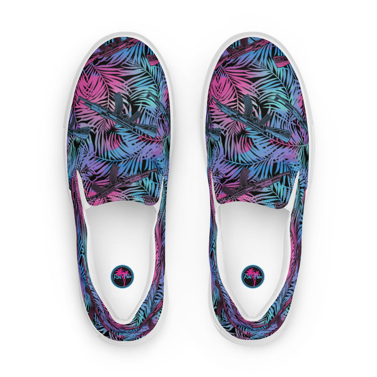 Rad Palm AK Madness Women's Slip On Canvas Shoes