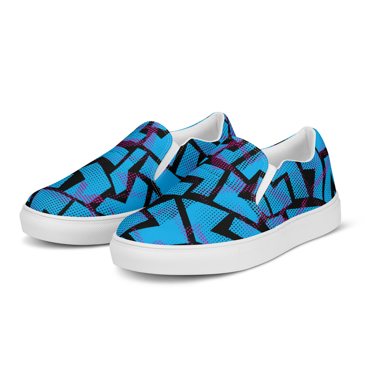 Rad Palm 2023 Blue Women’s Slip-On Canvas Shoes