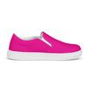 Load image into Gallery viewer, Rad Palm Pink Women’s Slip-On Canvas Shoes