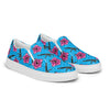 Load image into Gallery viewer, Rad Palm High Capacity Hibiscus Blue Women’s Slip On Canvas Shoes