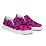 Rad Palm 2023 Pink Women's Slip-On Canvas Shoes