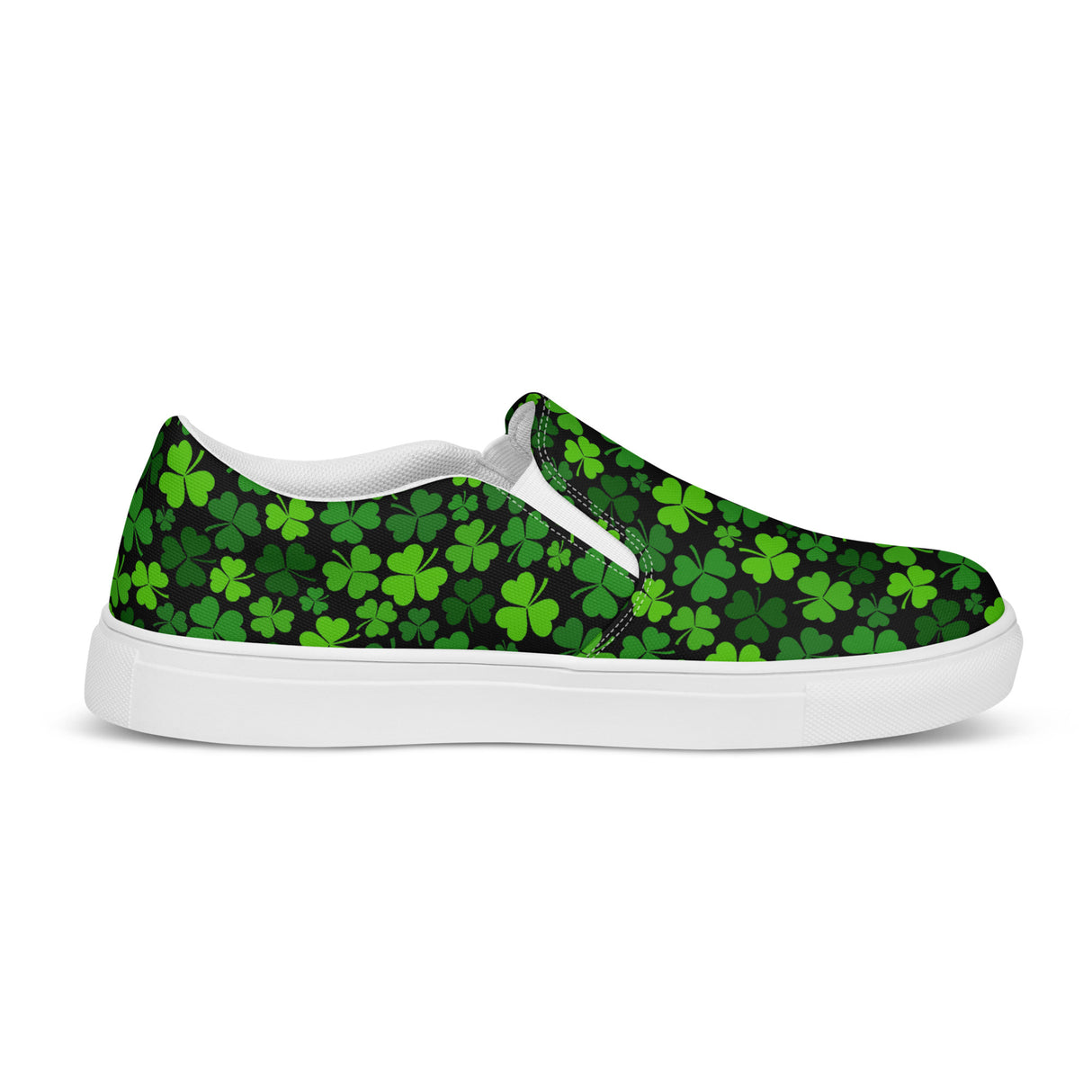 Rad Palm St. Patrick's Day Women’s Slip-On Canvas Shoes